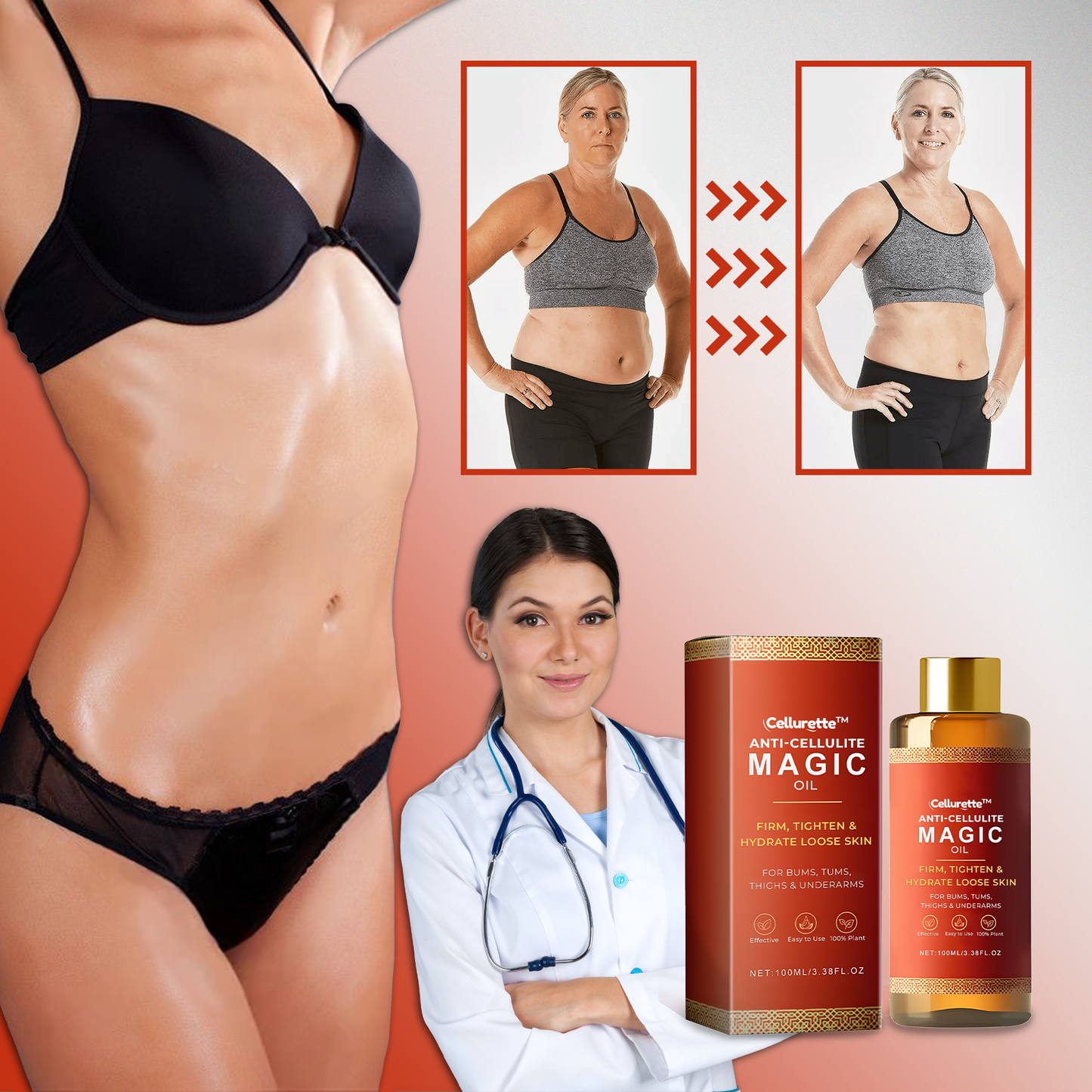 Compra 2 y llévate 2 Aceite Mágico Anticelulitis 100ml